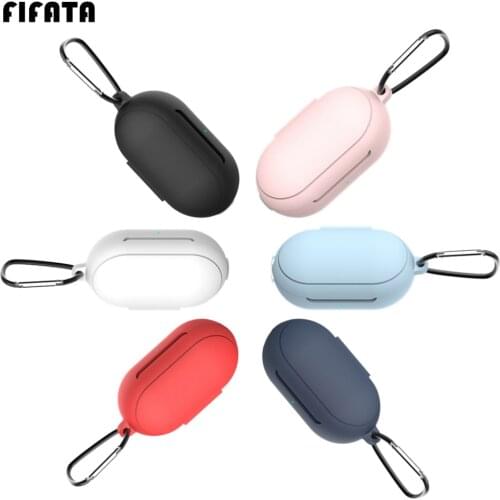 FIFATA For Samsung Galaxy Buds / Buds+ Full Case Cover TPU Silicone Protective Shell For Samsung Buds+ & Buds Wireless Earphone