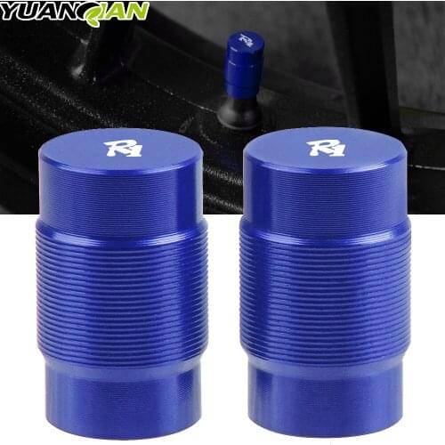 For YAMAHA YZF-R1 YZF R1 2005-2016 2015 2014 Motorcycle CNC Aluminum Accessorie Wheel Tire Valve Stem Caps CNC Airtight Covers