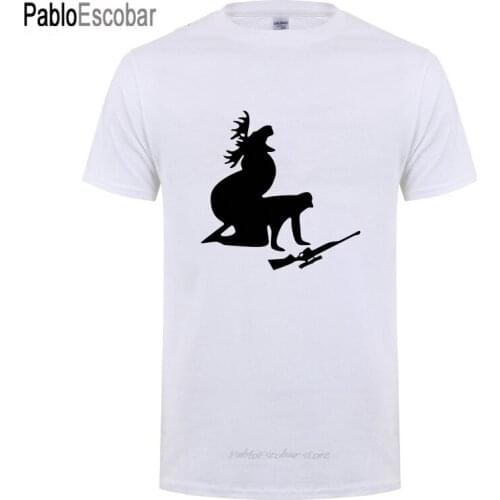 How Ya Like My Meat Now Funny Moose Hunting Hunter T Shirt For Men Summer Short Sleeved Cotton Casual Humor Joke T-Shirt Tshirt