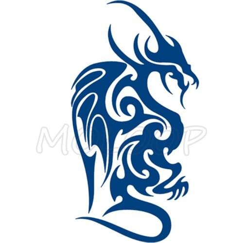 Juice Tattoo Sticker Dragon Design Animal Waterproof Temporary Makeup Fake Tatoo Body Art for Women Men Lasting To 5 -15 Days