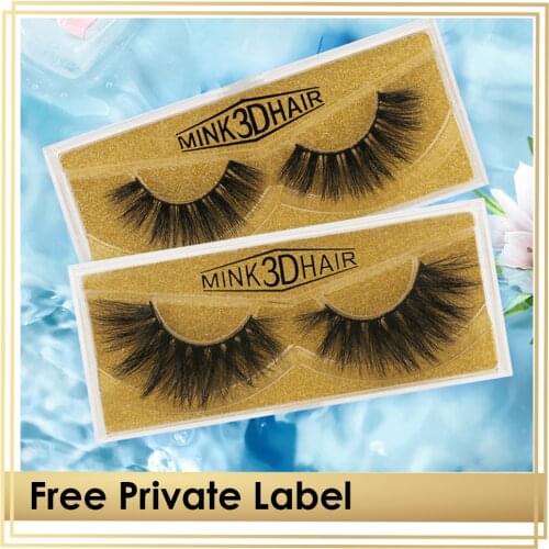 Mink Eyelashes Private Label 3D Crisscross False Lashes Fur Cross Professional Tool Eye Extension Upper Makeup Natural Maquiagem