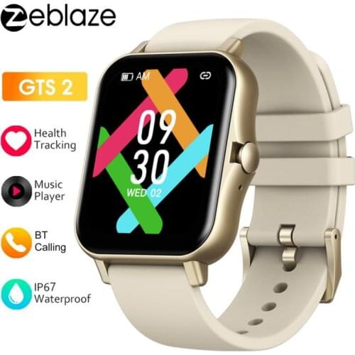 Zeblaze GTS 2 Smart Watch IP67 Waterproof Fitness Tracker Sleep Heart Rate Blood Pressure Monitor Sport Smartwatch Men Women Hot