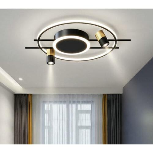Modern LED Ceiling Lamp with Spotlight for Living Room Bedroom Kitchen