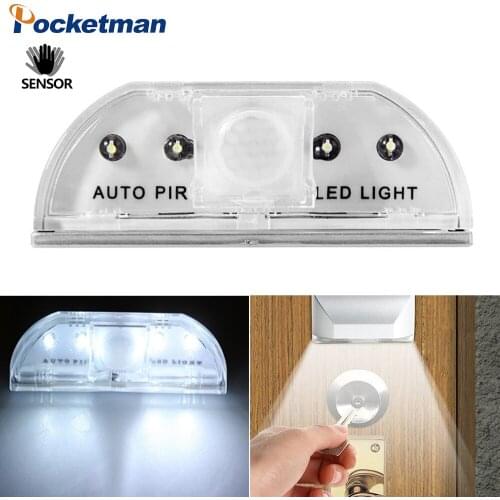 Led night lamp Intelligent Door Lock Cabinet Key Induction Small Night Light Sensor moon lamp lampara led Night Light