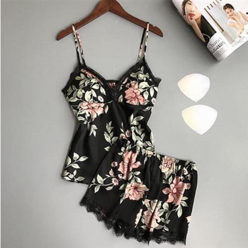 Tufaha Two Piece Set Sexy Pajamas Plus Size Sleep Wear Set