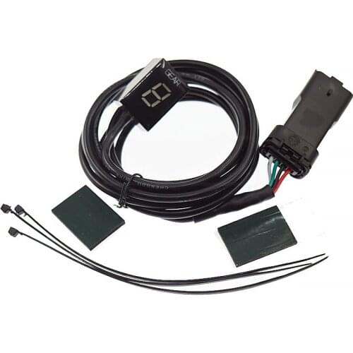 Motorcycle LCD Electronics 1-6 Level Gear Indicator Digital Gear Meter Accessories For Ducati Supersport 937 / S 2017 2018 17 18