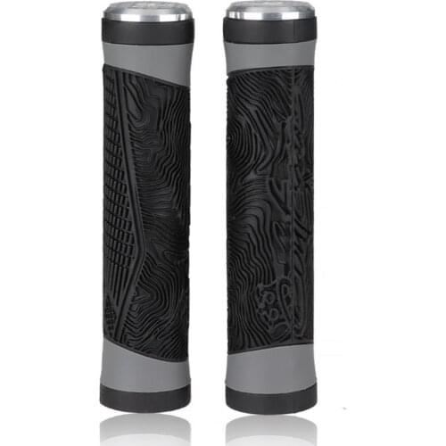 1 Pair Cycling Non Slip Wear-resistant Bike Handlebar Covers Silicone Handlebar Grip Covers for MTB Downhill Folding Bike