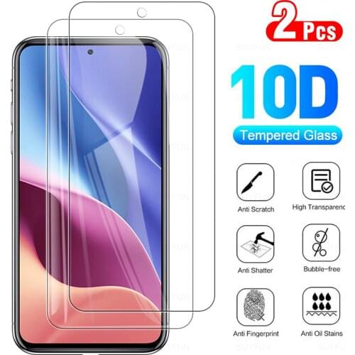 2Pcs for xiaomi redmi k40 pro screen protector film for xiaomi redmi k40 pro plus full coverage tempered protective glass