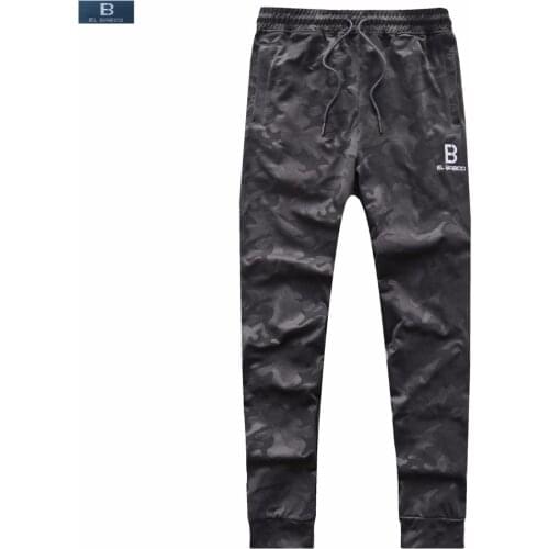 2018 Camouflage Military Men Sweatpants Summer Soft Blue Grey Joggers Casual Pants Cotton Track Pant Slim Male Trousers Pantalon
