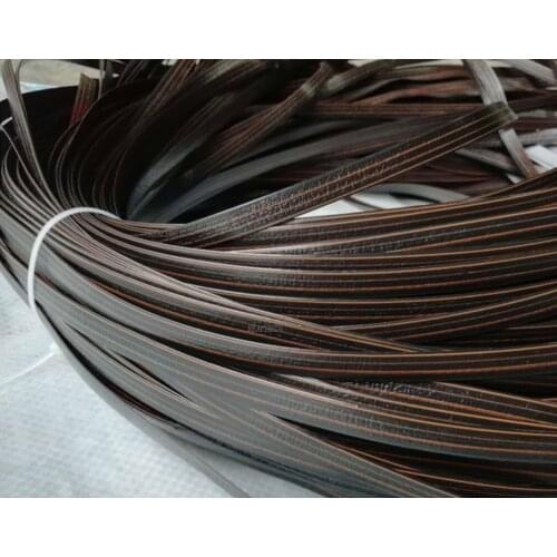 500G Width:8mm PE Plastic Flat Rattan Weaving Material Knit Repair Chair Table Synthetic Imitation cane furniture