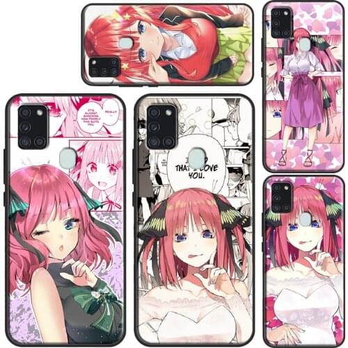 Nakano Nino Gotoubun no Hanayome Case For Samsung A71 A51 A41 A31 A11 A21S A20e A10 A20 S A40 A50 A70 A12 A32 A42 A52 A72