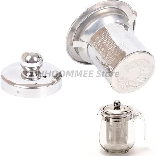 Reusable Stainless Steel Tea Strainer Mesh Infuser Basket Loose Tea Leaf Infusers Herb Filter for Mug Teapot Teaware S/M/L