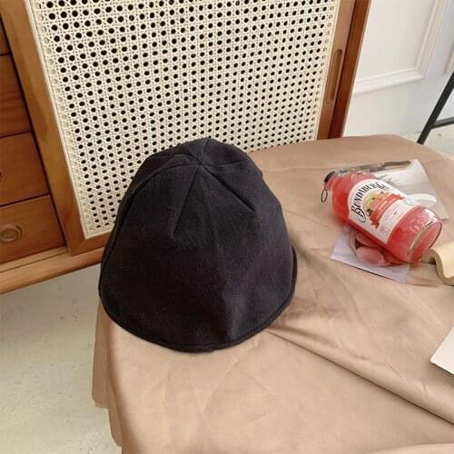 Spring and Summer Hat Women Bucket Hat Korea Retro Fisherman Hat Cotton and Linen Breathable Japanese Sun Visor Panama
