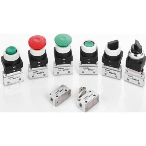 MOV321 MOV321R Switch Pneumatic Mechanical Valve 2 Position 3 Way MOV321PPL MOV321PB MOV321EP MOV321TB
