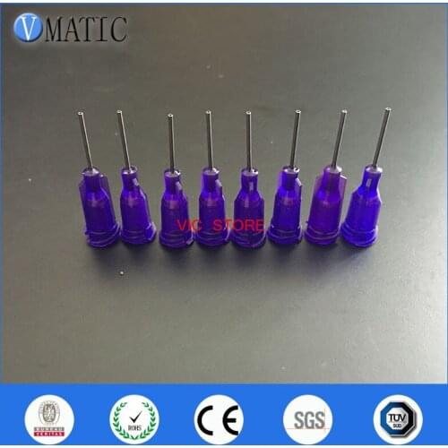 High Quality Super Deals 100Pcs 21G 1/2'' Inch Plastic Industrial Blunt Needles With Purple Color