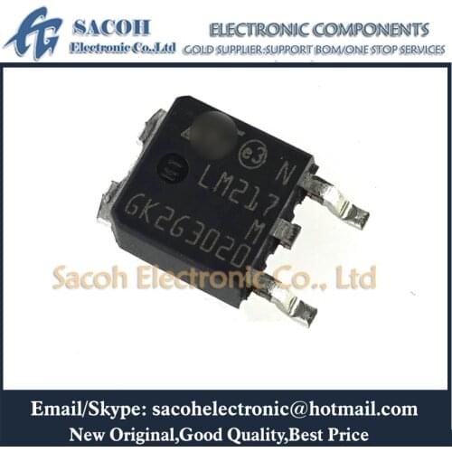 10Pcs LM317MDT or LM317M or LM217MDT or LM217M TO-252 Three-Terminal Adjustable Output Positive Voltage Regulator