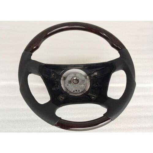 Red Walnut Steering Wheel For Mercedes-Benz W140 S-class 1992-98 Year