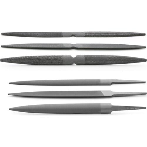 Japanese red handle triangle Metalworking Plastic Half round bu file engraving