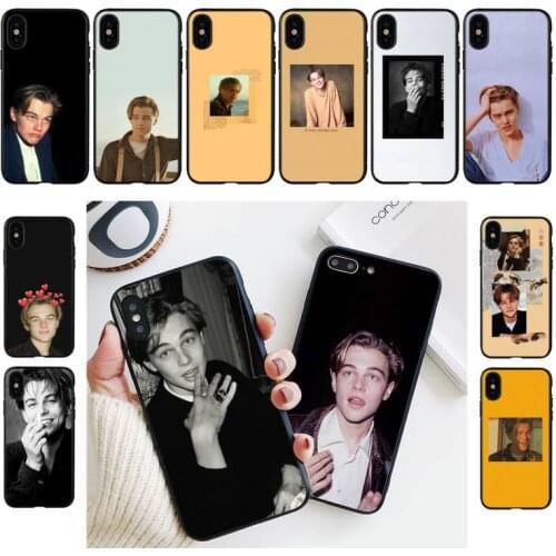 YNDFCNB Leonardo Dicaprio young Phone Case For iPhone 11 8 7 6 6S Plus X XS MAX 5 5S se 2020 11 12pro max iphone xr case