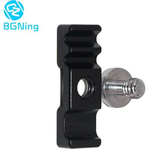 SLR Camera Cable Clip Clamp Lock for Sony Cage Quick Release L Plate Board Fix Mount 1/4" Screw Adapter for Nikon DSLR Accessory