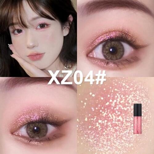 Liquid Eyeshadow Makeup Liquid Eyeliner High-gloss Eye Cosmetic Easy To Wear Maquiagem Waterproof Natural Eye Makeup TSLM2
