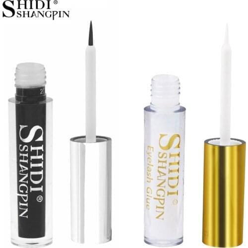 1 pcs Eyelash Glue 5ML Lash Glue Clear Black Lashes Glues Mink Eyelashes Glues cosmetic tools primer for eyelashes makups cilios