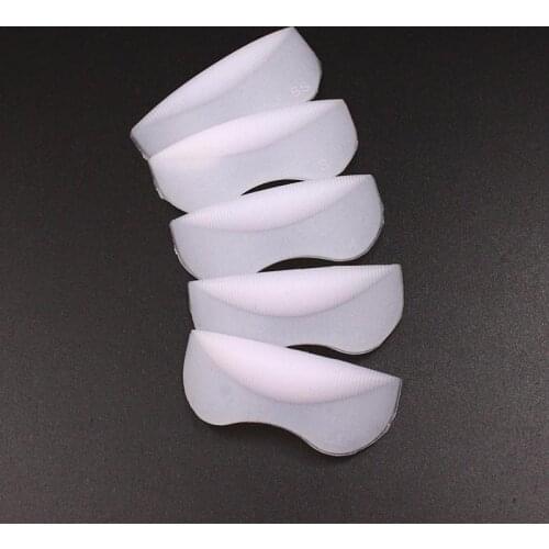 5 Pairs Silicone Eyelash Perming Pad Eyelash Lifting Rod Shield Curler Lashes Perm Lift Curling Accessories Applicator Tool