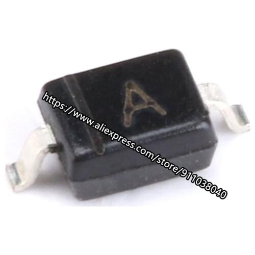 50PCS 1SS355 SOD323 355 / A SOD-323 Fast Switching Diode SMD 80V/100mA