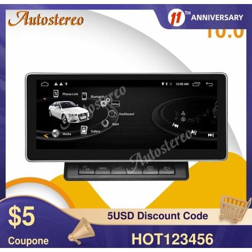 Android 10 8G RAM Carplay For Audi A6 2006-2012 Car DVD Player GPS Navigation Auto Stereo Multimedia Player Head Unit Radio Tape