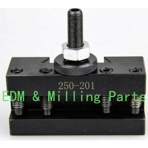 CNC Quick Change Turning & Facing Lathe Tool Post Holder 250-201 Tool Bit Range 1/4- 5/8