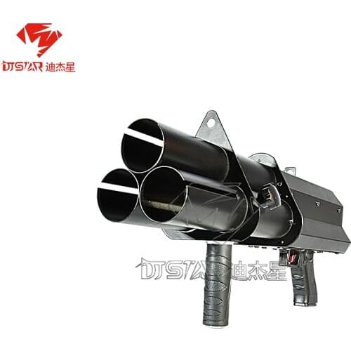 3 Shoots Electronic Gun Salute Machine Handheld Stage Firework Confetti Cannon Popper Equipment Bar KTV Wedding DJ Celebration