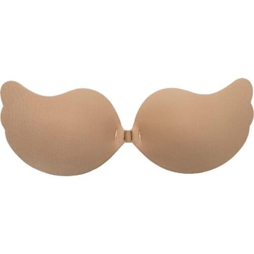 Fantasy Strapless Backless Buckle Push Up Silicone Invisible Bra