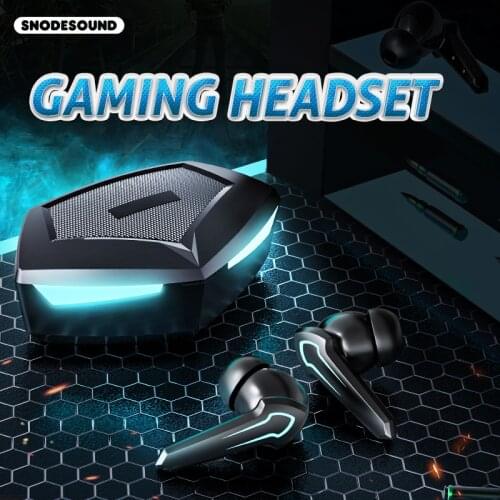 Gaming Earphone Gamer Headphones Headset Bluetooth-compatible Wireless In Ear Earbuds With Mic TWS Hifi for Phones Xiaomi P30