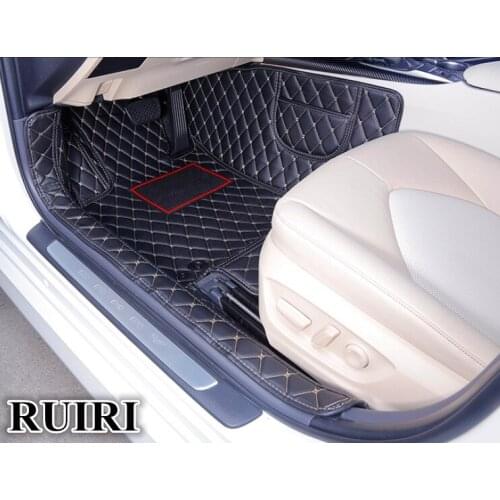 Best quality rugs! Custom special car floor mats for Toyota Camry 2020-2018 durable waterproof car carpets for Camry 2019