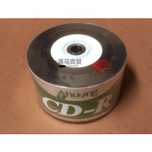 Wholesale 50 Discs Ohuang Grade A 700 MB 52x Blank Black/White Printed CD-R Disc