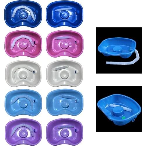 Neck Rest In Bed Shampoo Basin Barber Hair Washing Tray for Elderly Pregnant Portable Hair Washing Basin Wash Tub Bowl
