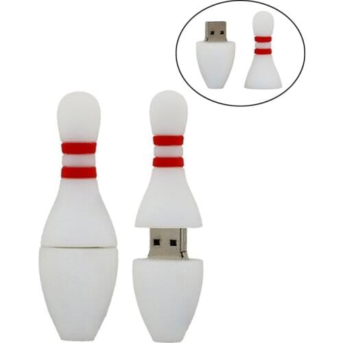 Full Capacity Bowling Ball USB Flash Drive Pen Drive 64GB 32GB 16GB 8GB 4GB Memory Stick Storage USB 2.0 U Disk Flash Pendrive