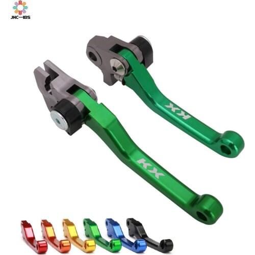 Motorcycle CNC Brake Clutch Levers Handle For Kawasaki KX65 KX85 KX125 KX250 KX250F KLX450R KDX200 Dirt Bike Motocross
