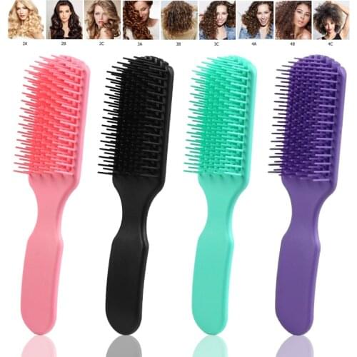 DJBS Detangling Hair Brush Scalp Massage Hair Comb Detangling Brush for Curly Hair Brush Detangler Hairbrush Women Men Salon