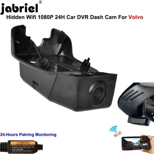 Hidden WIFI Dash Cam Car DVR Cameras HD 1080P 24H Video Recorder Dashcam EDR for Volvo XC60 S90 V90 2017 2018 2019 2020 2021