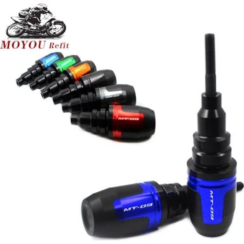 For YAMAHA MT-09 MT09 MT 09 FZ-09 FZ09 Motorcycle CNC Falling Protection Frame Slider Fairing Guard Anti Crash Pad Protector