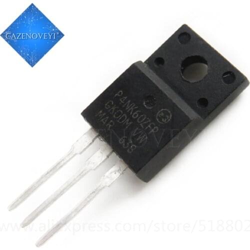 1pcs/lot STP4NK60ZFP P4NK60ZFP 4N60 TO-220 In Stock