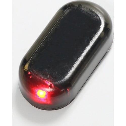 Car Fake Security Light Solar Powered Simulated Dummy Alarm Wireless Warning Anti-Theft Caution Lamp LED Flashing Imitation kit