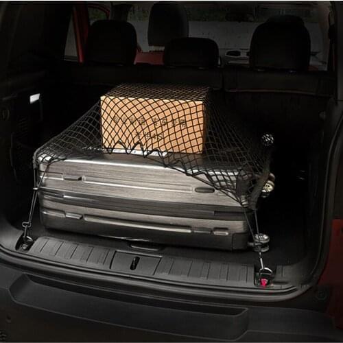 Large Car Cargo Net Nylon Elastic Mesh Luggage Storage Pickup Truck 110*60cm Suitable for car