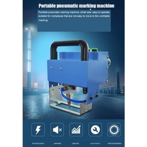 Cnc Pneumatic Engraving Machine Metal Marking Machine Car Chessis Marking Machine Serial Number Punching Machine Dot Pin Marker