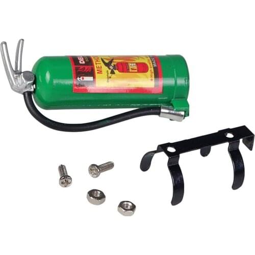 Decoration Miniature Fire Extinguisher for 1/8 1/10 Axial SCX10 90046 TRAXXAS TRX4 G63 Defender D90 RC Car Accessories Parts