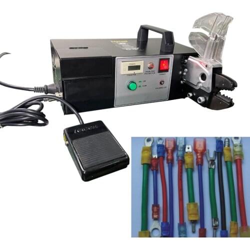 EM6B2 Electric Crimper Crimping Tools For Tubular Insulated Terminals With Exchangeable Die Sets