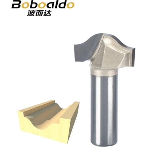 1pc Trim router bit 1/2 1/4 Shank Woodworking Tools Trimming Cutters woodworking tool endmill milling cutter