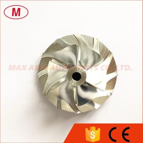 GT15-25 436563-0003 Turbocharger Aluminum 2024/Milling/Billet Compressor wheel 37.68/56.03mm 6+6 blades for Cat 711736
