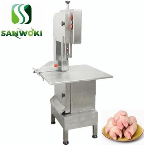 Lamb chops cutting machine frozen meat slicing machine beef bone sawing machine 30-250mm thickness saw bone machine